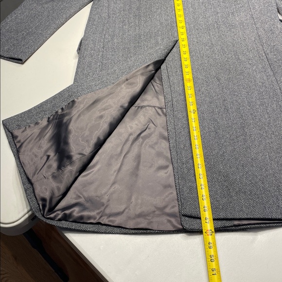 Wm. H. Leishman: British-Made Tweed double breasted Overcoat Size 44/54Eu/Large - Picture 11 of 13